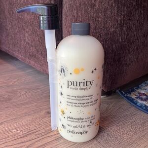 NEW Philosophy Purity Made Simple One-Step Facial Cleanser 32oz